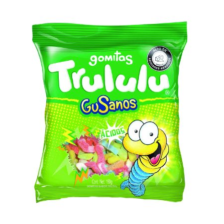 Trululu Gusanos Ácidos - 80gr