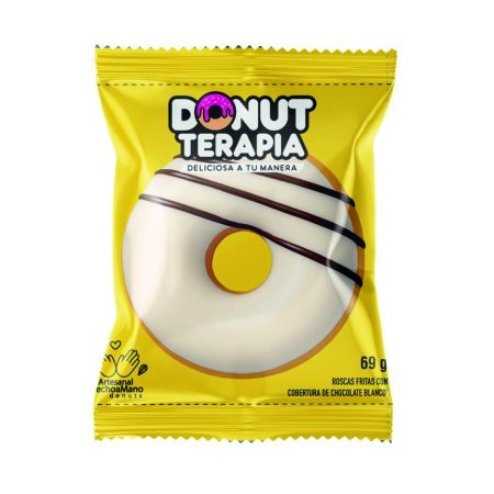 Donut Terapia Chocolate Blanco - 69 gr