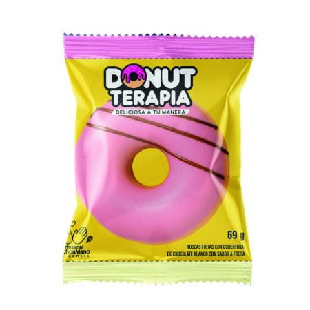 Donut Terapia Chocolate Rosado - 69 gr
